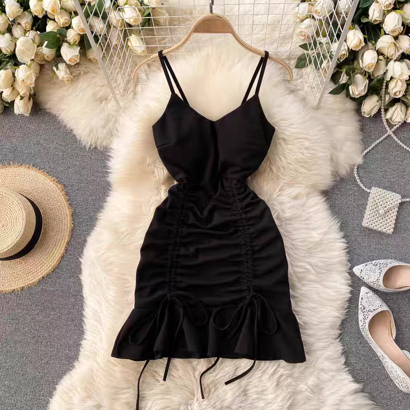Ana Drawstring Dress