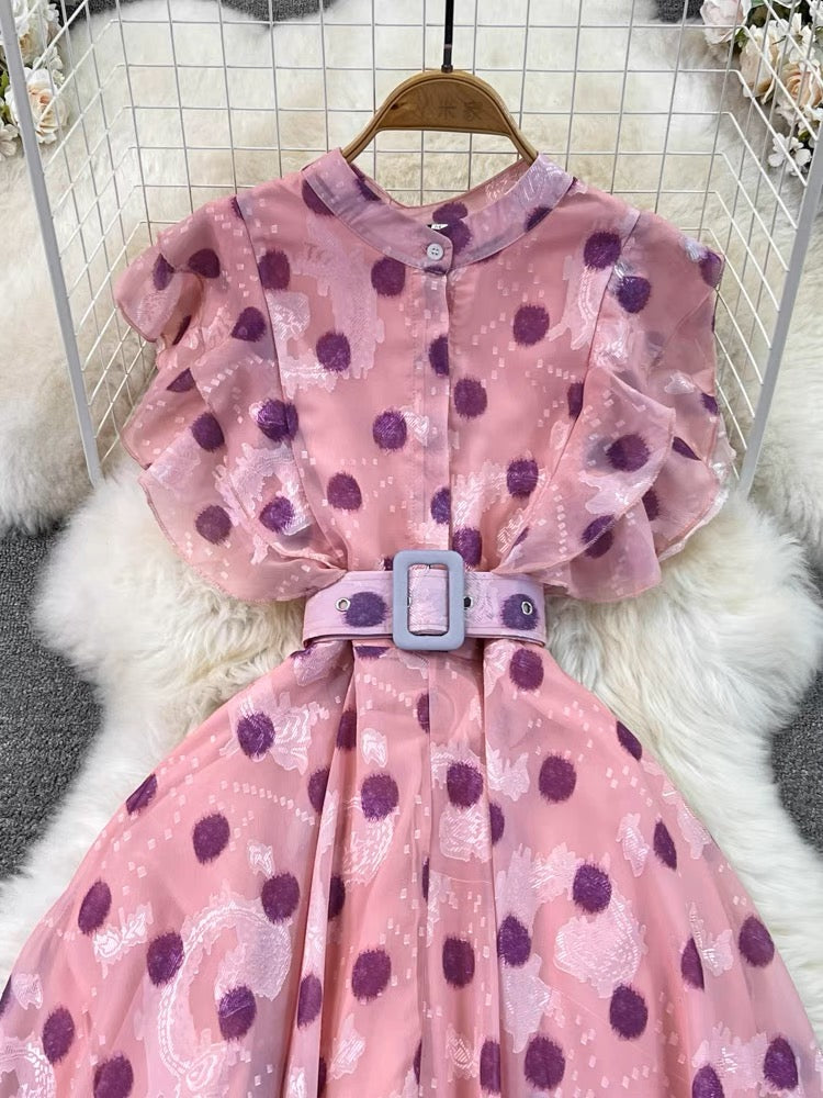 Belted dress