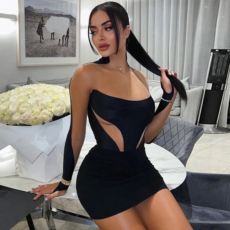 Anastasiya Mesh Dress