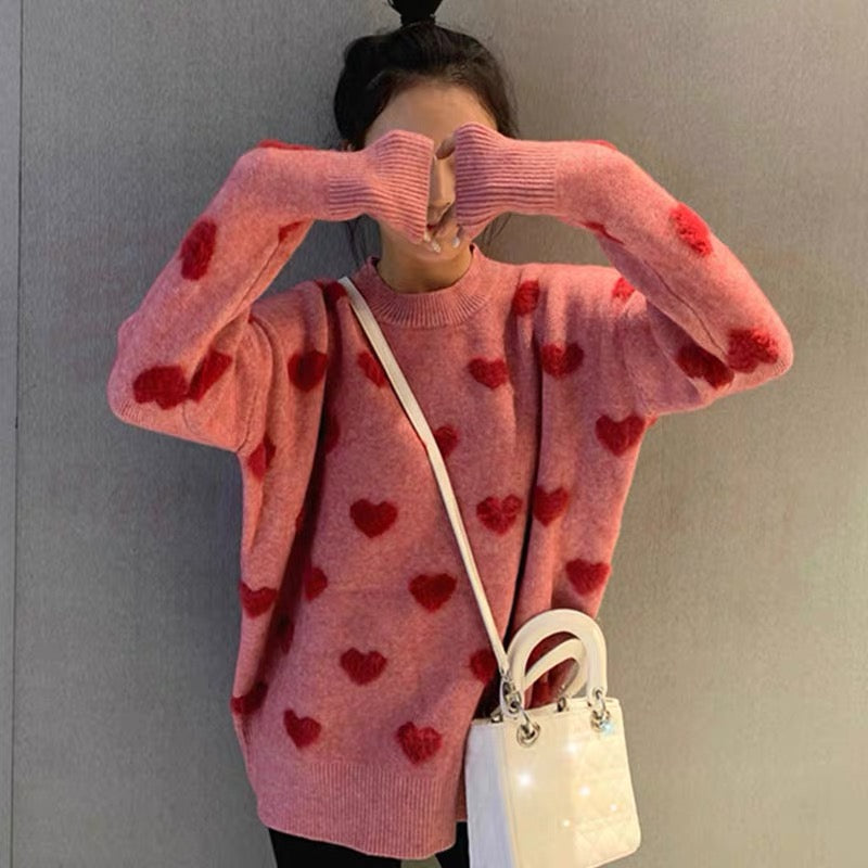 Kaitlyn Heart Pullover