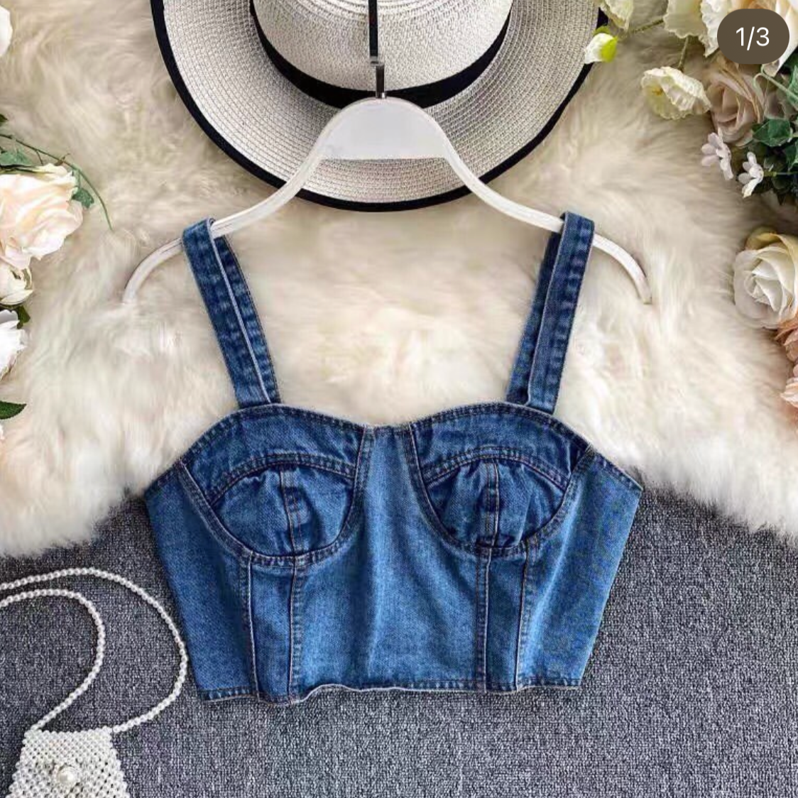 Norah Denim Top