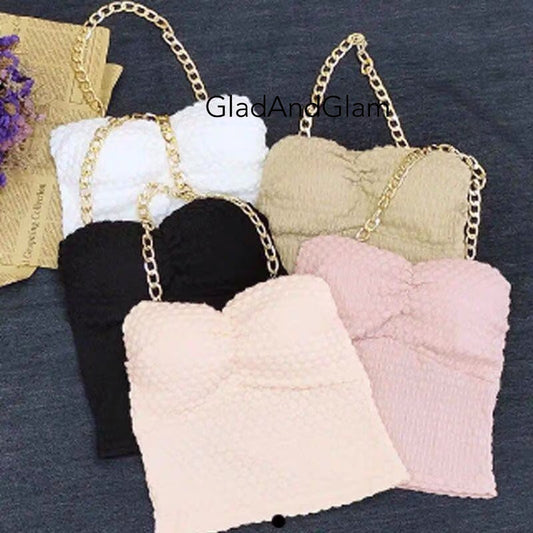 Maria Chain Padded Top