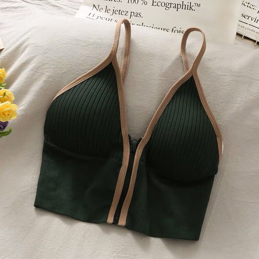 Rebecca Zipper Crop Top