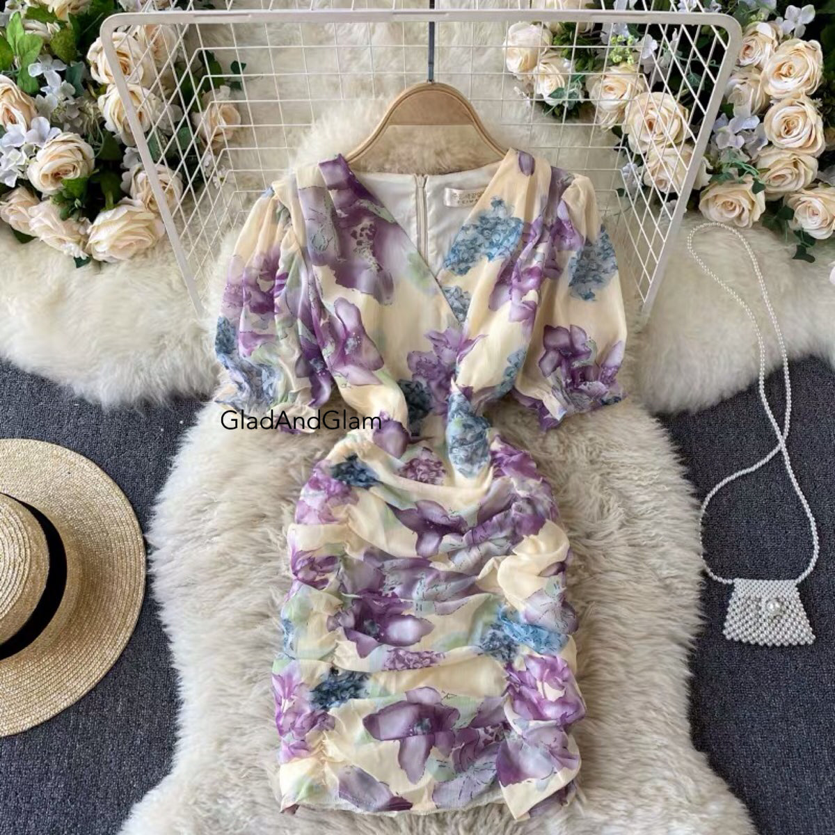 Zarine Floral Bodycon Dress