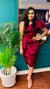 Original Picture of Bertina One Shoulder Pencil Dress