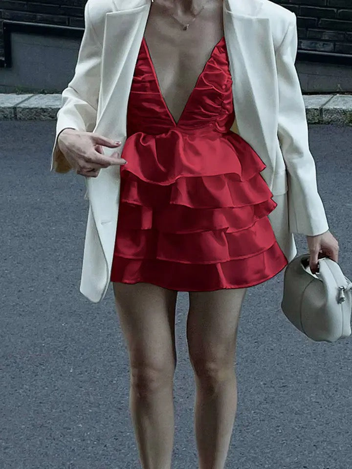 ruffle dress
