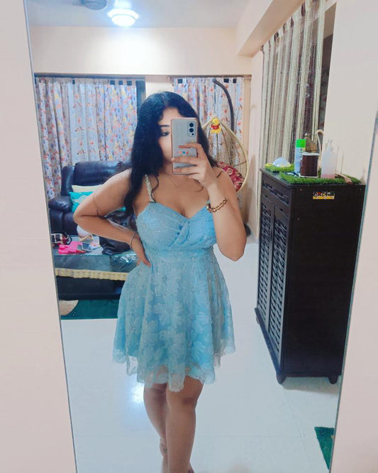Emily V-Neck Floral Dress