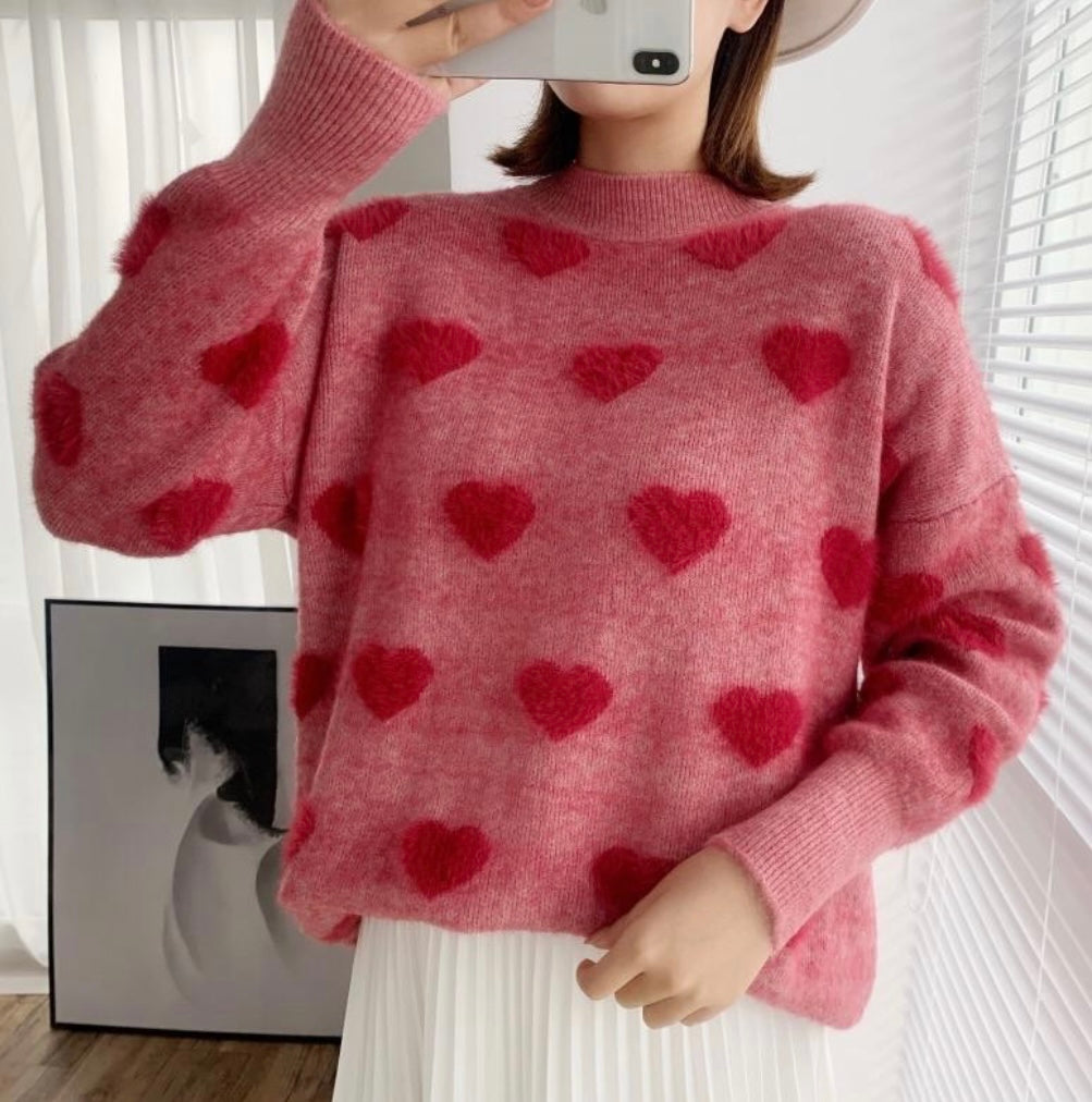 Kaitlyn Heart Pullover