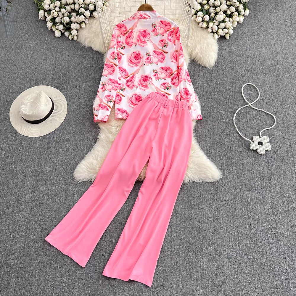 Rhea Floral Two Piece Set