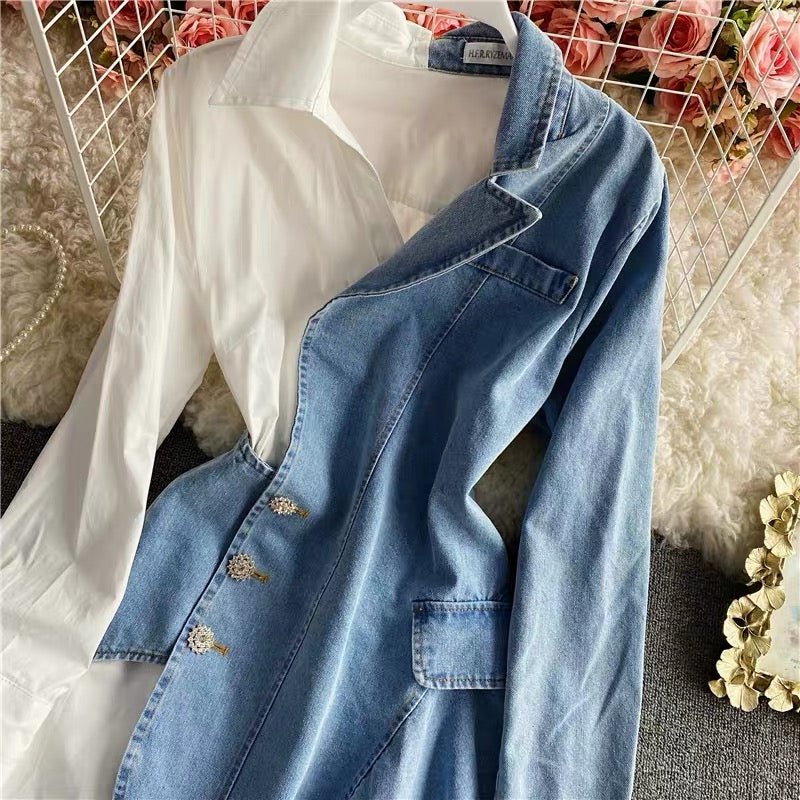 Denim Shirt Dress
