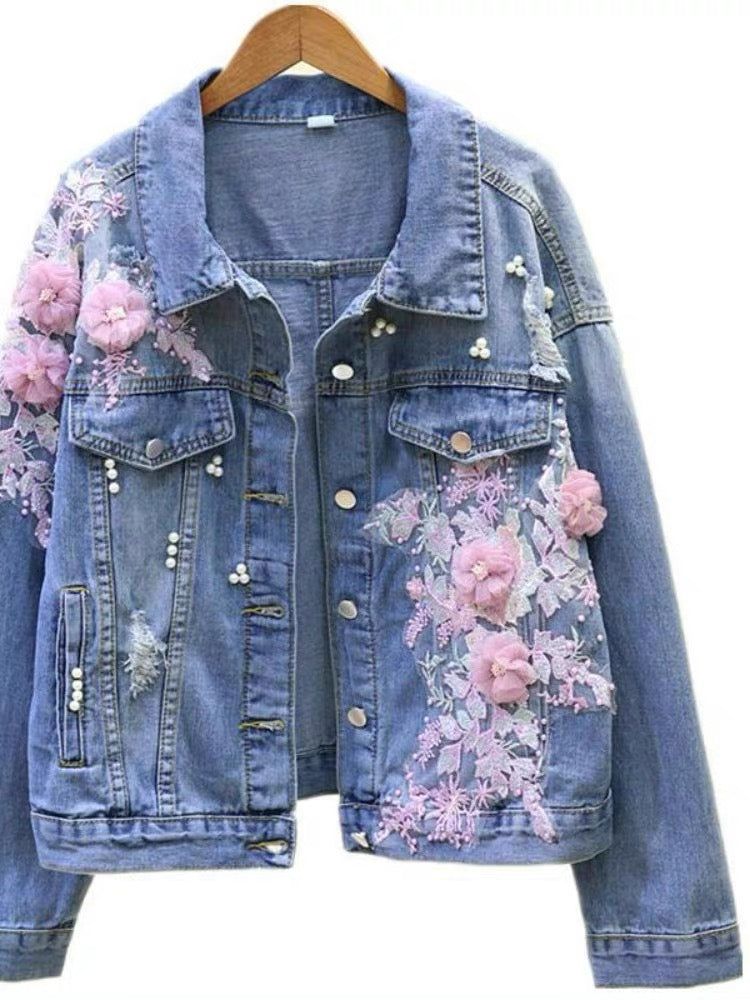 Freya Denim Patchwork Jacket