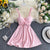 pink dress