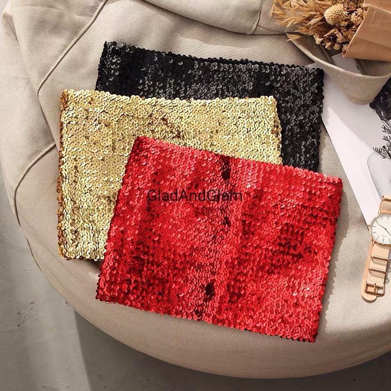 Emma Sequin Tube Top