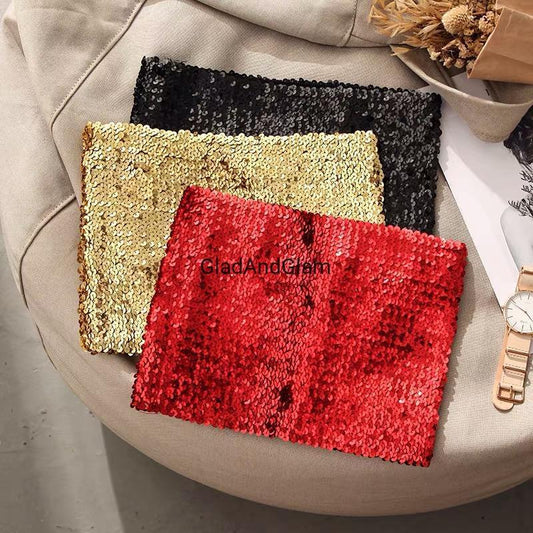 Emma Sequin Tube Top