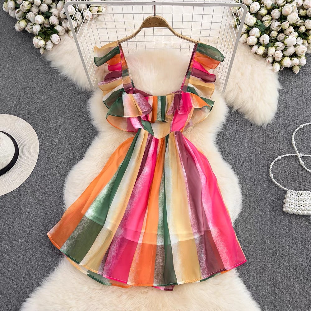 Cabana Rainbow Dress