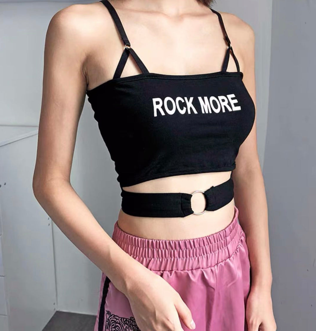 Rock More Crop Top