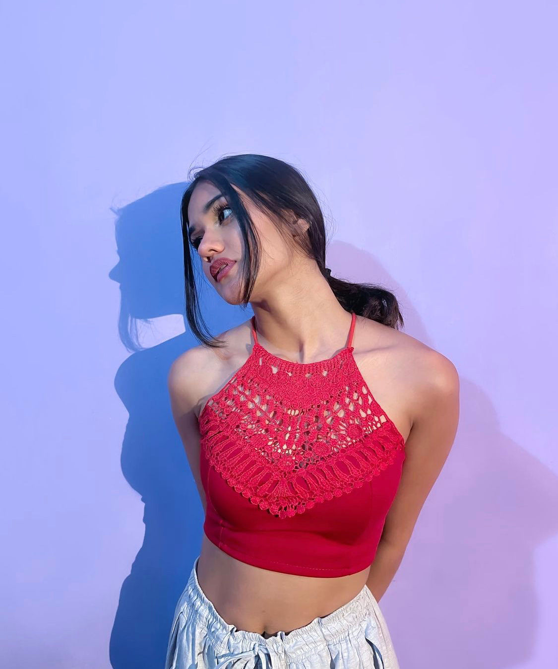 Lopez Mesh Crop Top
