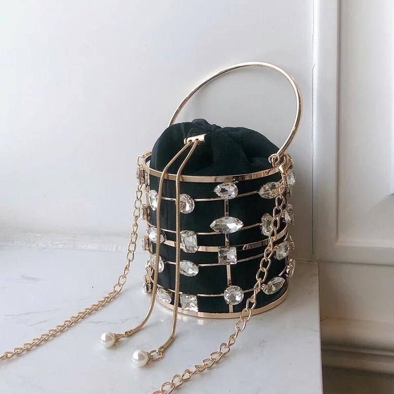 Luxury Round Crystal Bag