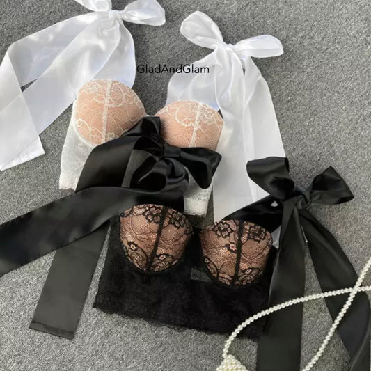 Nadia Shoulder Bow Bustier