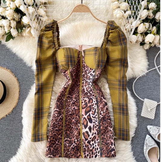Leopard Print Dress