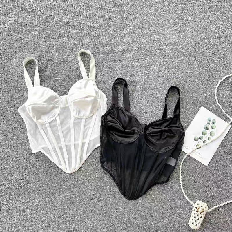 Jane Mesh Corset Top 