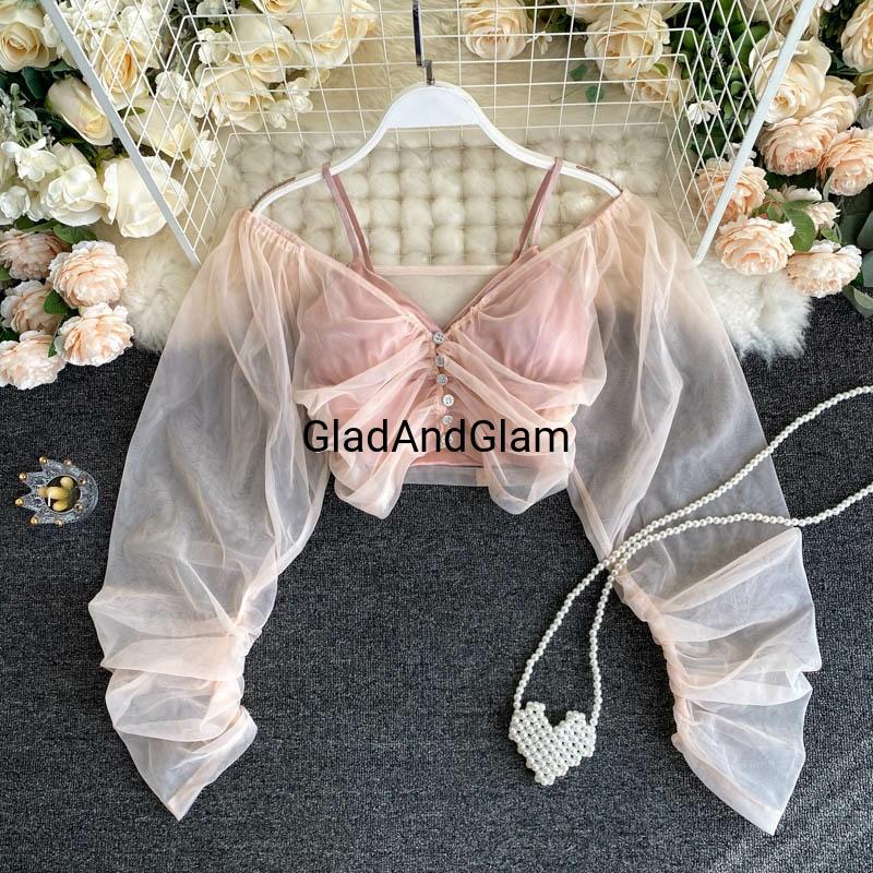 Pink Two Piece top