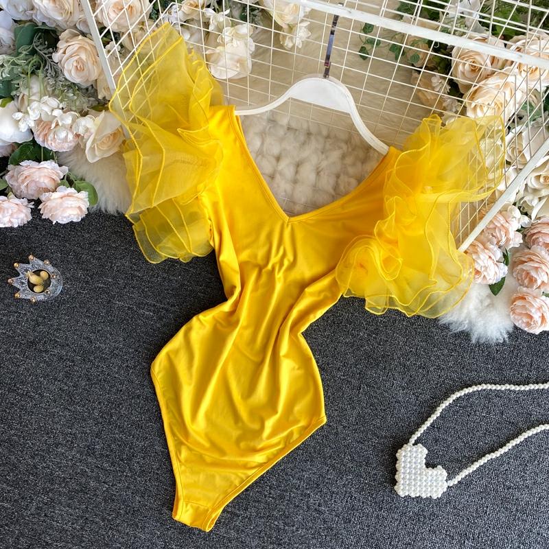 Carmen Butterfly Sleeve Bodysuit
