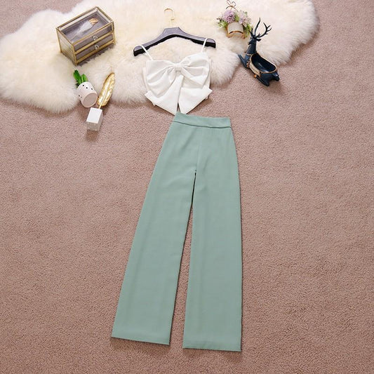 Adele Bow Top with Pants